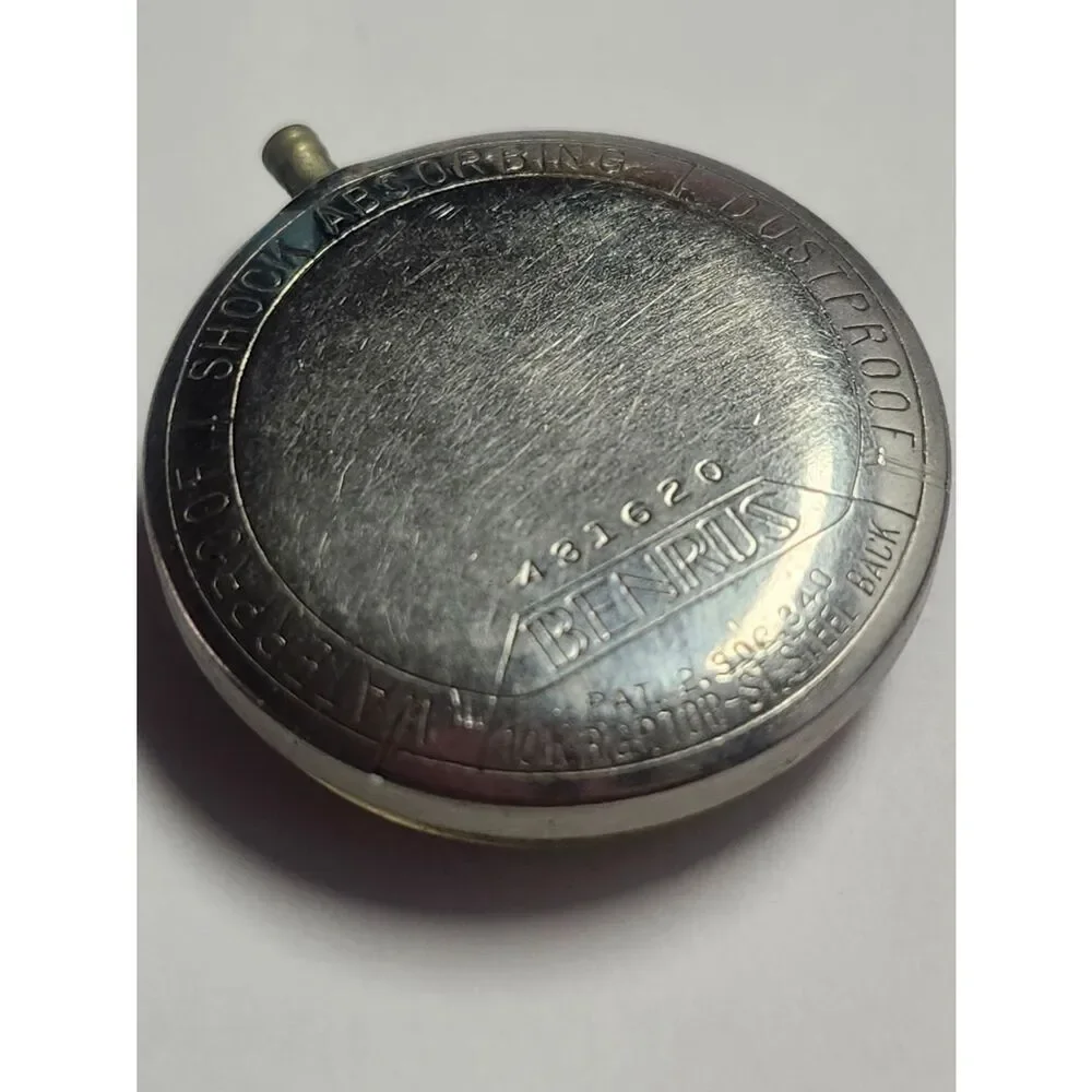 Benrus Vintage Watch FOR PARTS 10K RGP Top